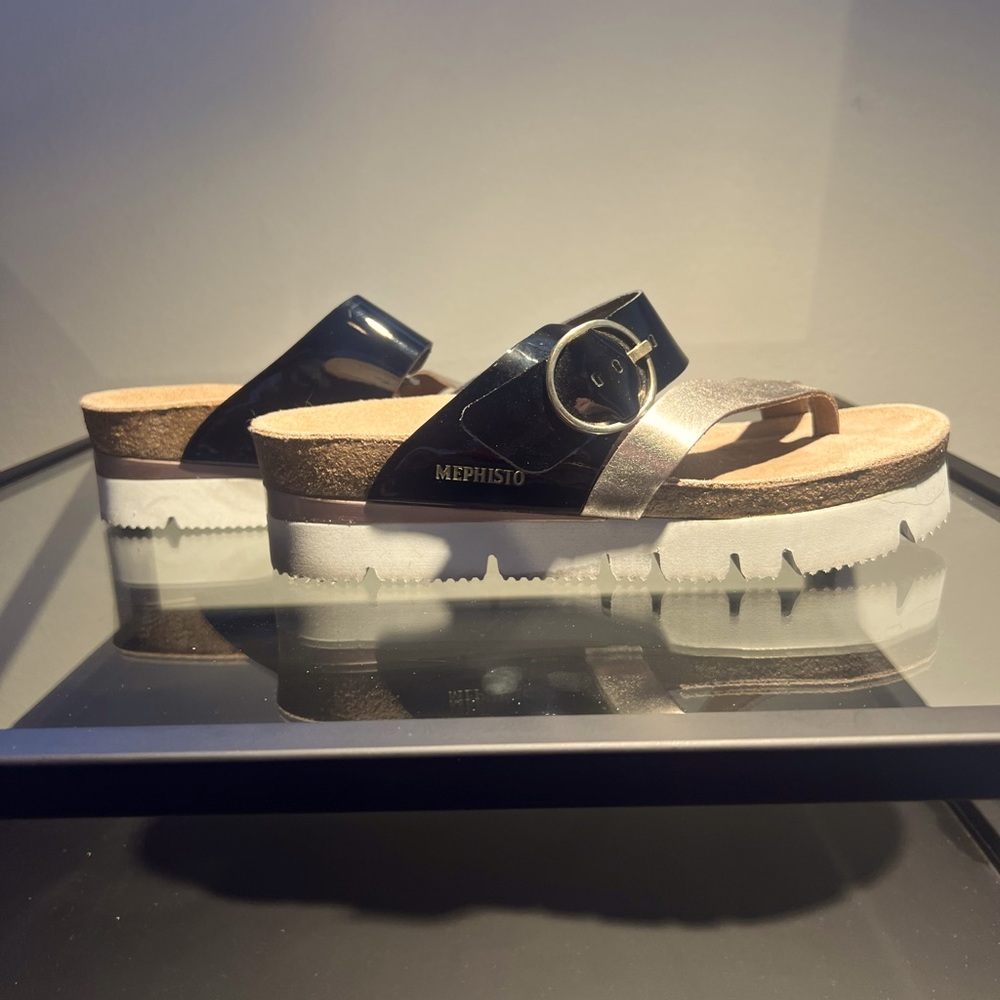 Tall Platform Sandals with Chunky Platform